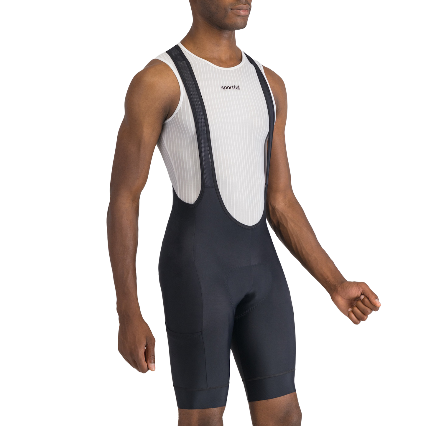 SPORTFUL GIARA 2 Kurze Trägerhose Schwarz