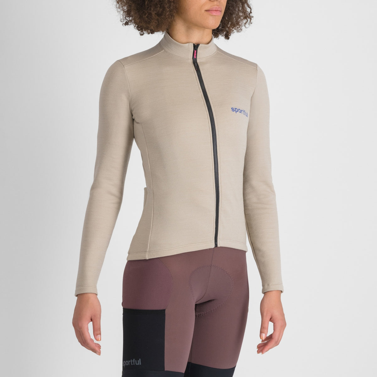 SPORTFUL SUPERGIARA WOOL Damen-Langarmtrikot Beige