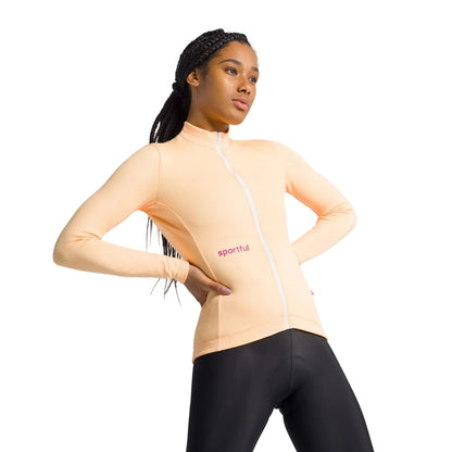 SPORTFUL CLASSIC Damen-Langarmtrikot Gelb