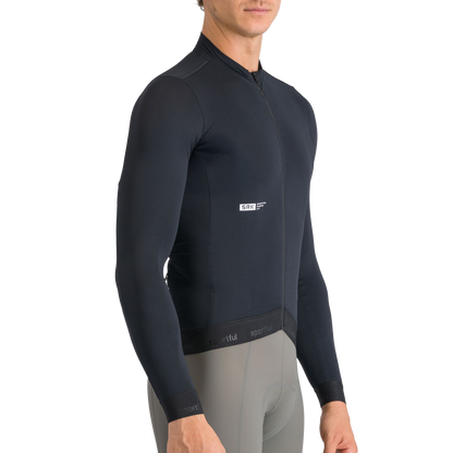 Trikot SPORTFUL SRK Lange Ärmel Schwarz