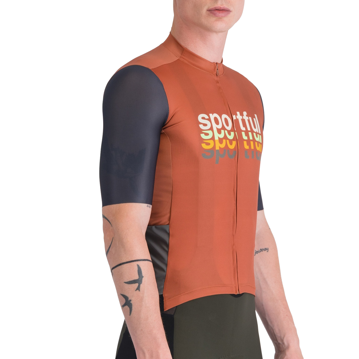SPORTFUL SUPERGIARA 2 LOGO Trikot Kurzarm Orange