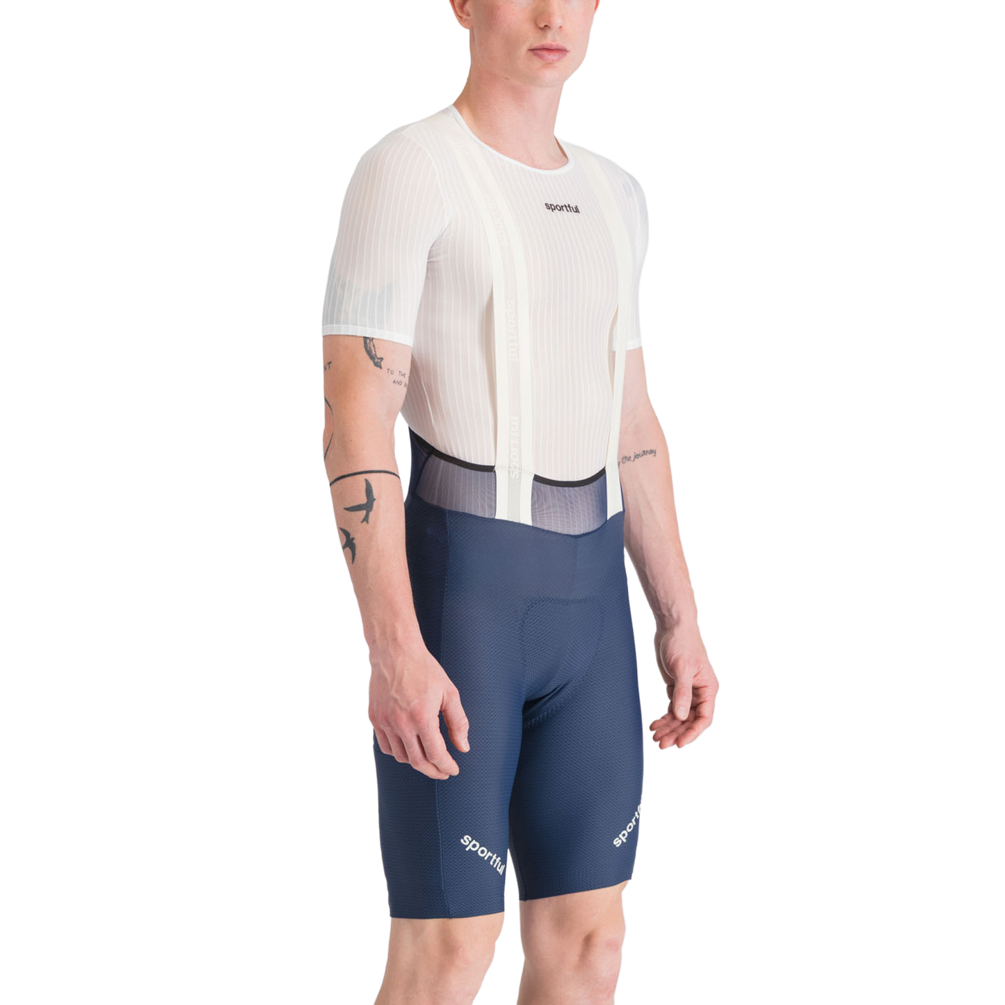 SPORTFUL HYPEREPIC Kurze Trägerhose Blau