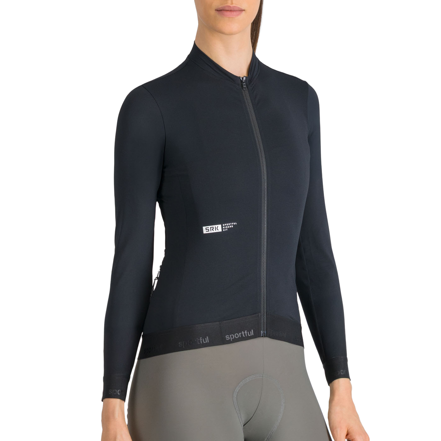 SPORTFUL SRK Langarm Trikot Frau Schwarz