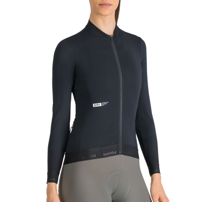 Trikot SPORTFUL SRK Langarm Damen Schwarz