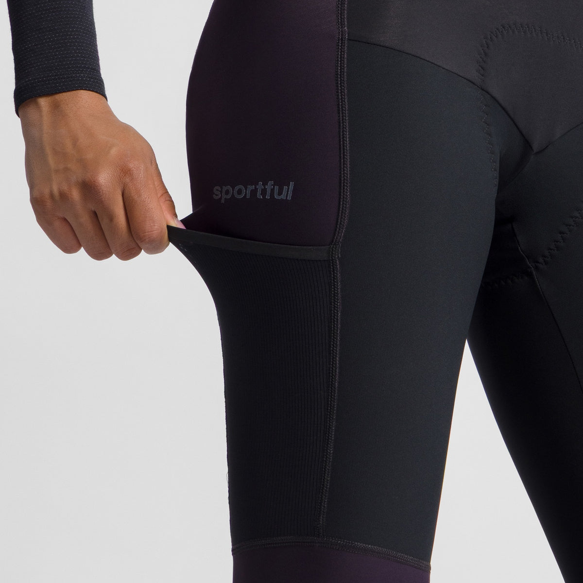 Cuissard Long à Bretelles SPORTFUL SUPERGIARA 2 Femme Violet/Noir