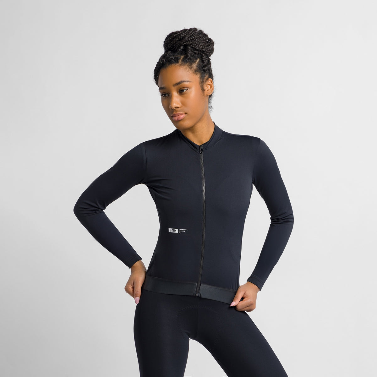 SPORTFUL SRK 2 Damen-Langarmtrikot Schwarz