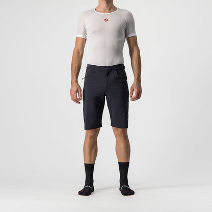 Short CASTELLI UNLIMITED BAGGY Schwarz