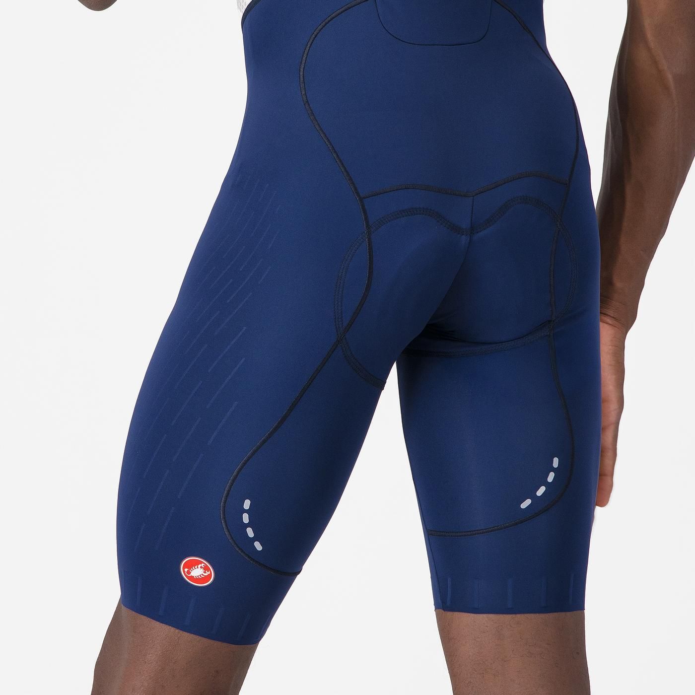 CASTELLI FREE AERO RACE Kurze Trägerhose S Marine