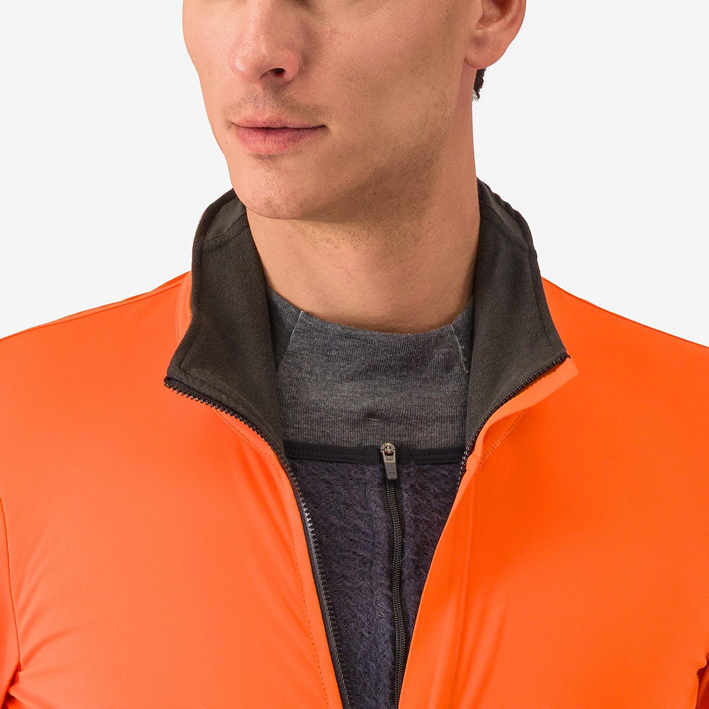 CASTELLI ALPHA 150 Jacke Orange/Schwarz