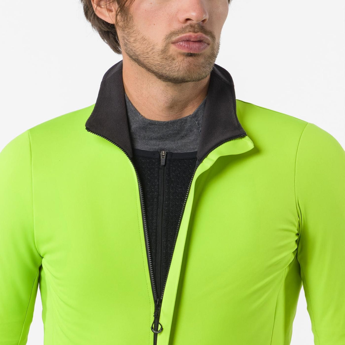 Jacke CASTELLI ALPHA 150 ELECTRIC Gelb/Schwarz