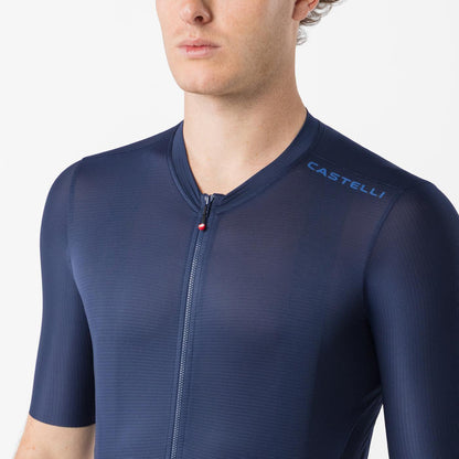 Trikot CASTELLI ESPRESSO 2 Kurzarm Blau