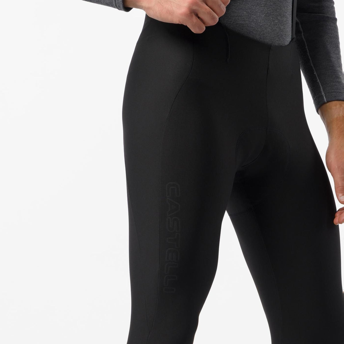 Lange Trägerhose CASTELLI SORPASSO PRO Schwarz