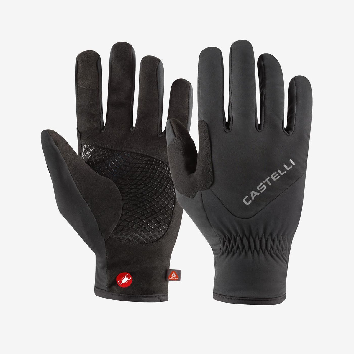 Handschuhe CASTELLI ENTRATA THERMAL 3 Schwarz