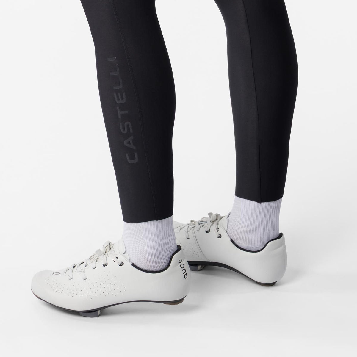 Lange Trägerhose CASTELLI ESPRESSO 2 DT Damen Schwarz