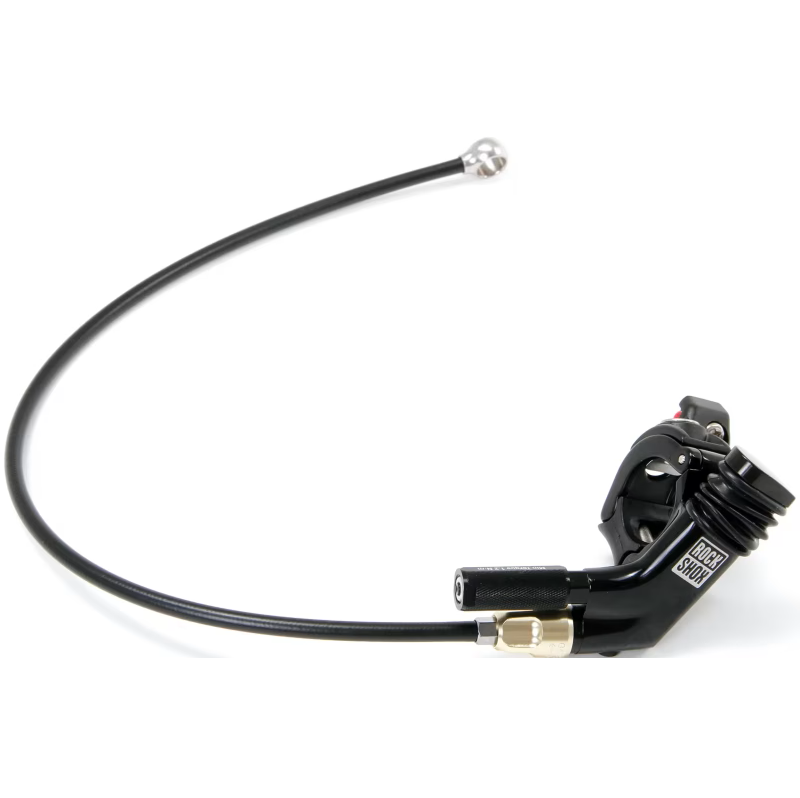ROCKSHOX XLOC FULL SPRINT Lockout-Fernbedienung links, Gold Adjuster, mit Hydraulikleitung für SID/REVELATION #11.4315.013.070