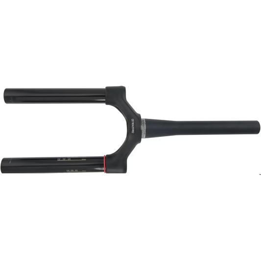 ROCKSHOX DUAL POSITION AIR Gabelkrone-Schaft-Standrohr-Einheit, 27,5 Zoll, konisch, 42 mm Offset, Aluminium, Schwarz #11.4018.008.441