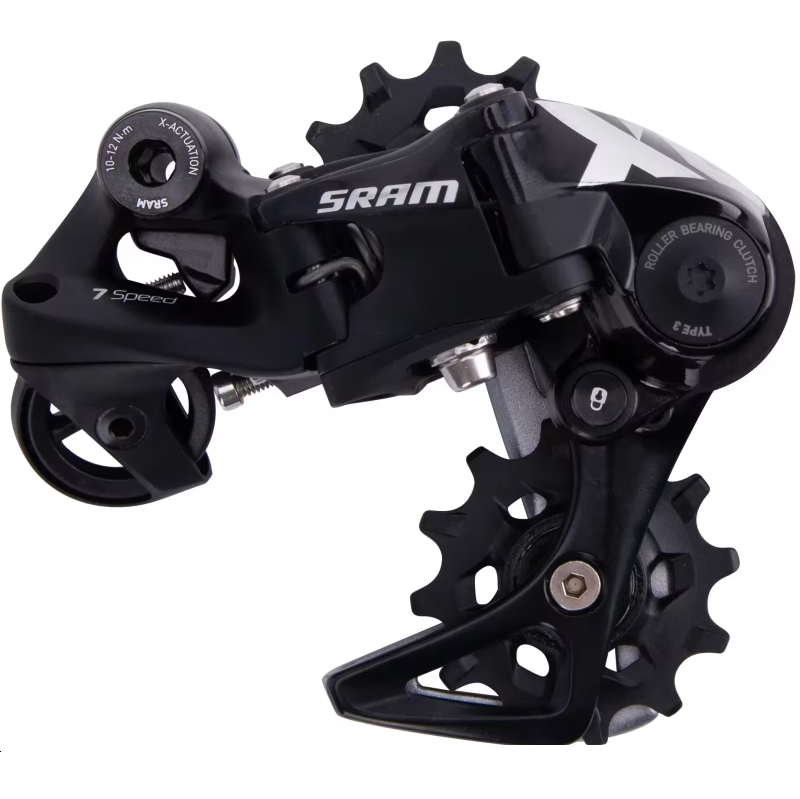 SRAM X01 DH 7-fach-Schaltwerk Type 3.0 mit kurzem Käfig