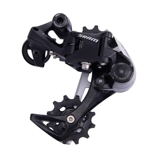 SRAM X01 DH 7-fach-Schaltwerk Type 3.0 mit mittellangem Käfig