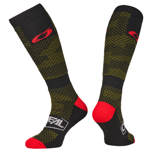 O'NEAL PRO MX COVERT Socken Schwarz/Grün