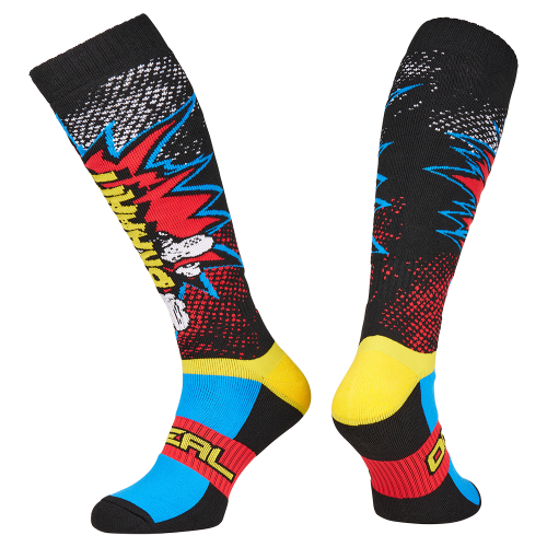 O'NEAL PRO MX BRAAAPP Socken Schwarz/Mehrfarbig