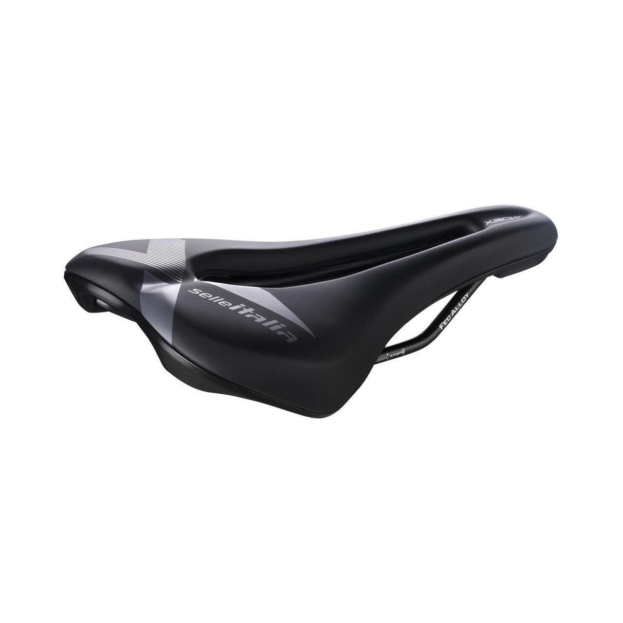 Sattel SELLE ITALIA X-BOW SUPERFLOW S3 145 mm Stahl-Schienen