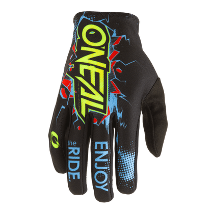 Handschuhe O'NEAL MATRIX VILLAIN Junior Schwarz