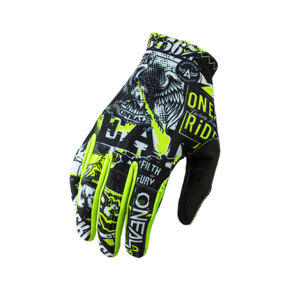 Handschuhe O'NEAL MATRIX ATTACK Junior Schwarz/Gelb