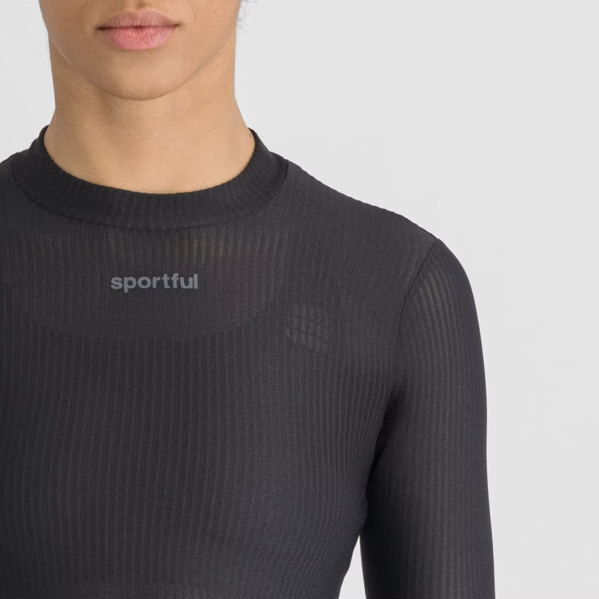 SPORTFUL WINTER langärmeliges Damen-Funktionsunterhemd Schwarz