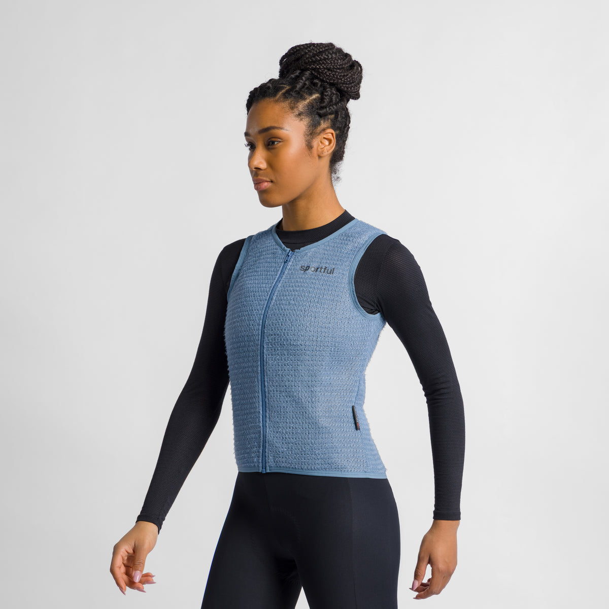 SPORTFUL ALPHA® ärmelloses Damen-Funktionsunterhemd Blau