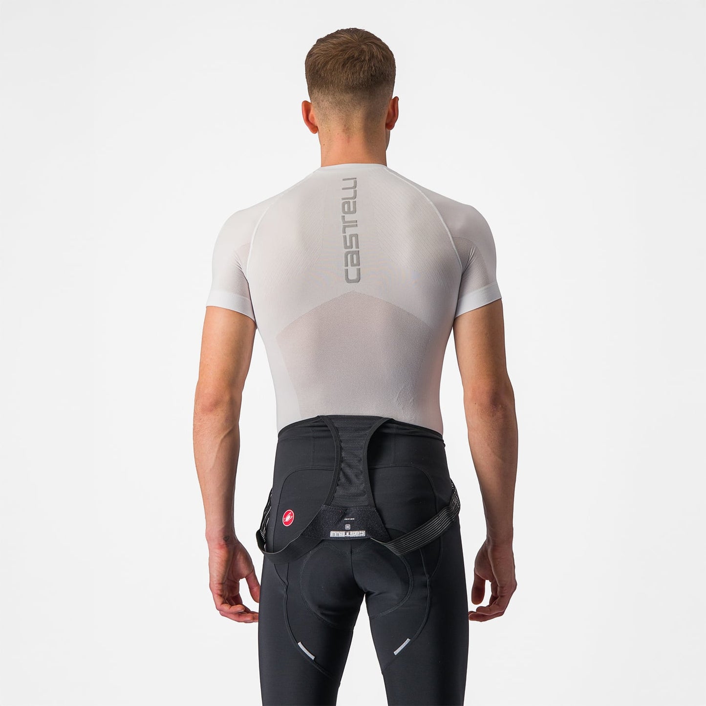 Unterwäsche CASTELLI CORE SEAMLESS Kurzarm Weiß