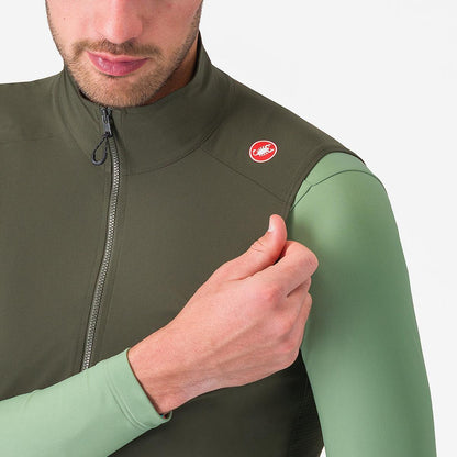 Ärmellose Weste CASTELLI ESPRESSO Grün