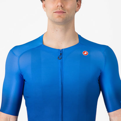 Trikot CASTELLI UPF Kurzarm Blau