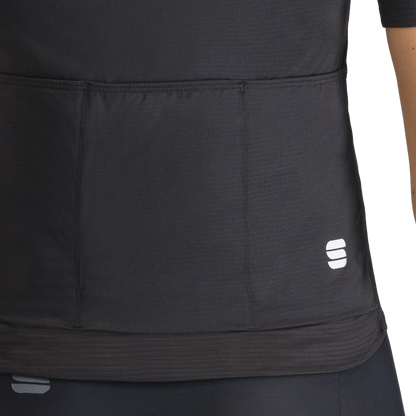 Radtrikot SPORTFUL SUPERNOVA Kurzarm Damen Schwarz