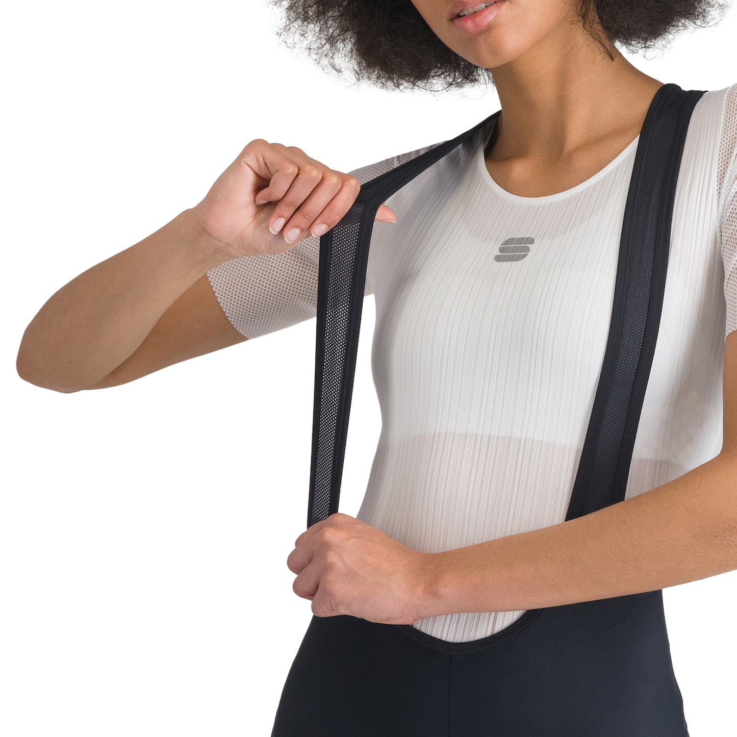 SPORTFUL GIARA 2 Damen Kurz Trägerhose Schwarz