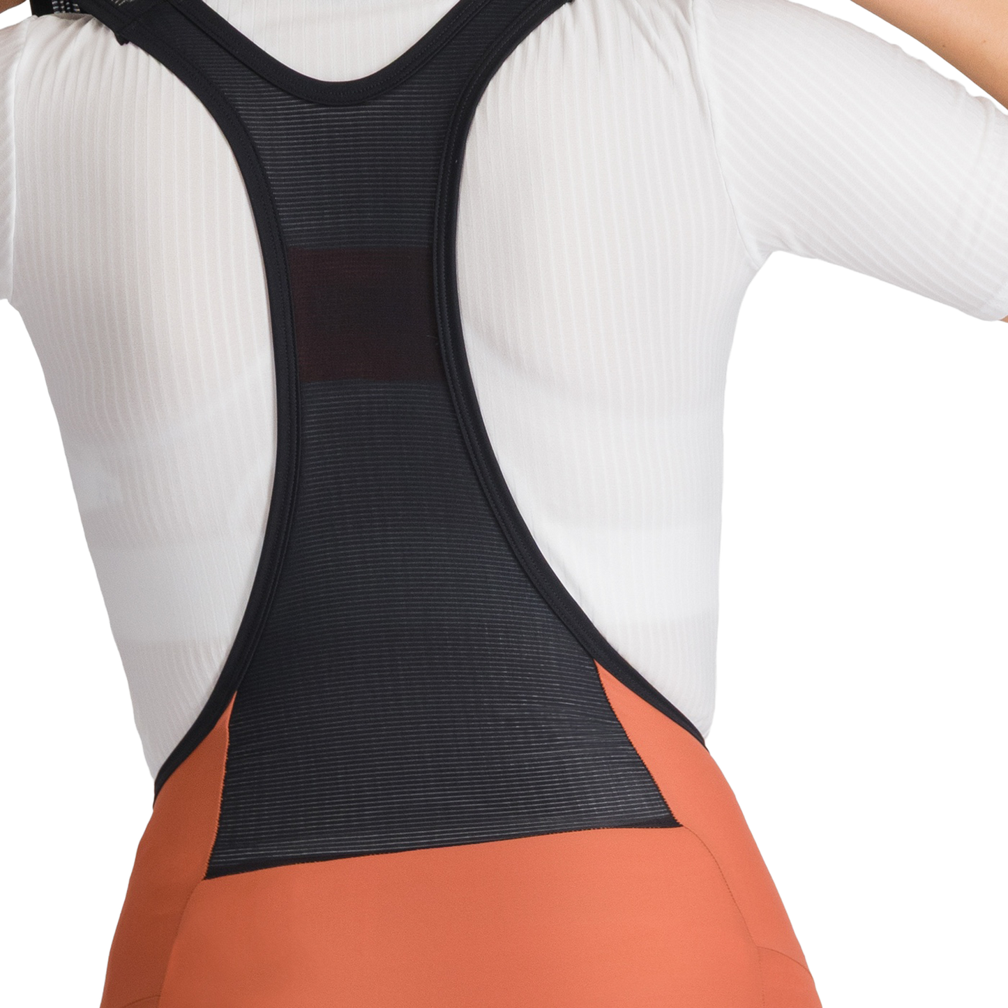 SPORTFUL PULSE Damen Kurze Trägerhose Orange
