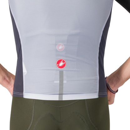 Ärmellose Jacke CASTELLI SQUADRA STRETCH Grau