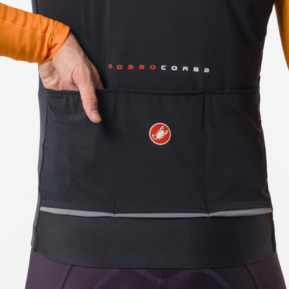 Ärmellose Jacke CASTELLI PERFETTO AIR Schwarz