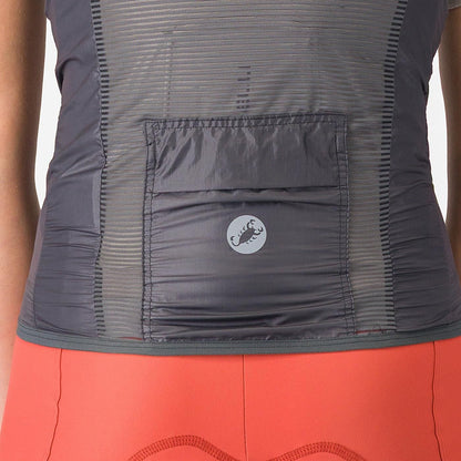 CASTELLI ARIA 2 Damen-Radweste Dunkelgrau 2026