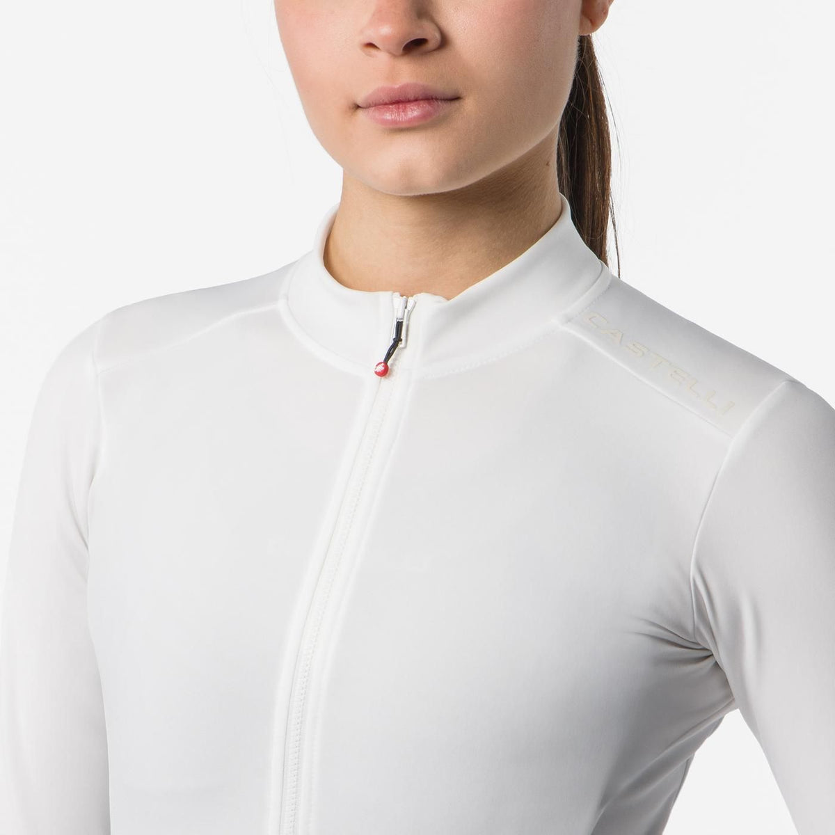 Trikot CASTELLI ESPRESSO THERMAL 2 Damen Elfenbein