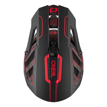 MTB-Helm O'NEAL BLADE POLYACRYLITE STRIKE Schwarz/Rot