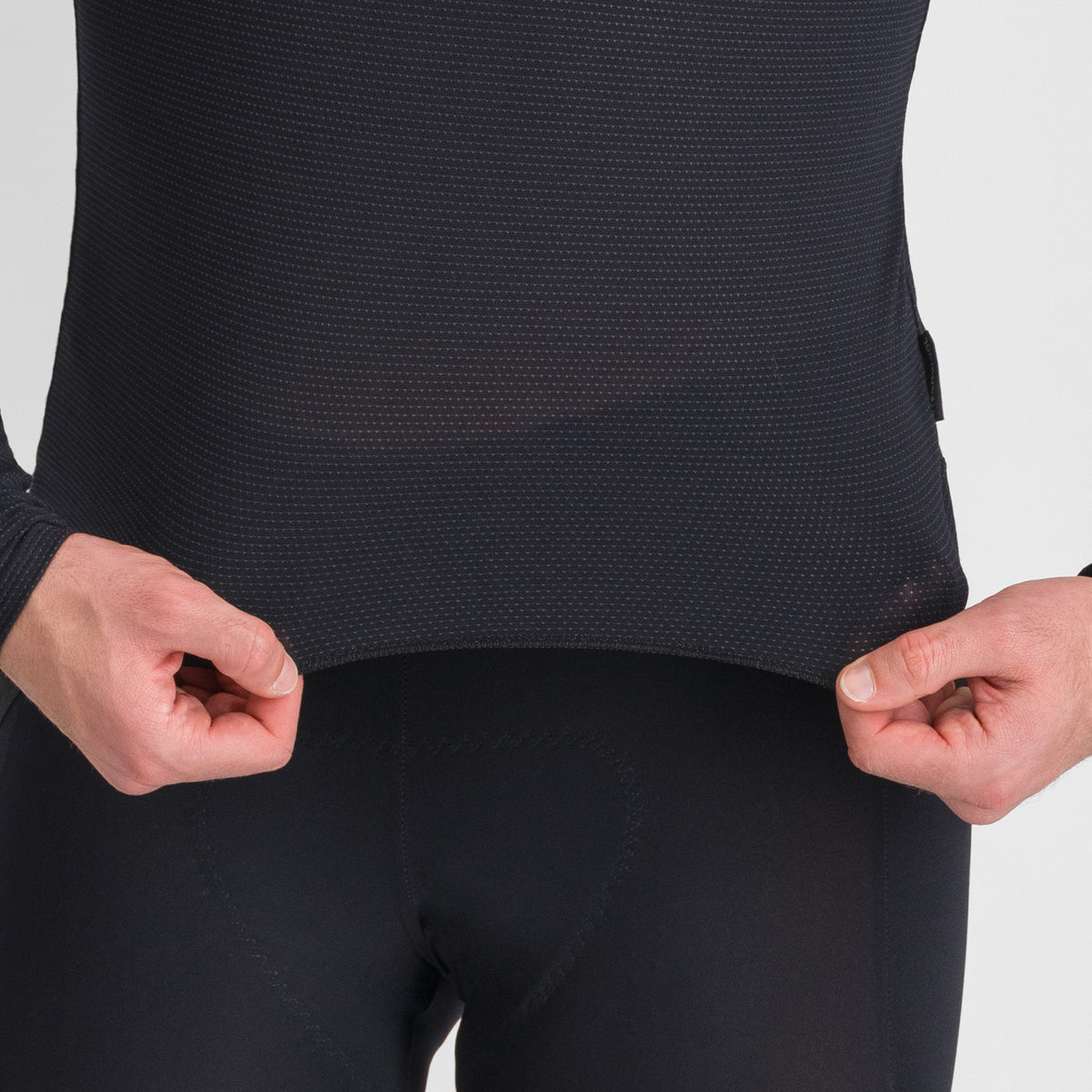 SPORTFUL MERINO Langarm-Unterhemd Schwarz