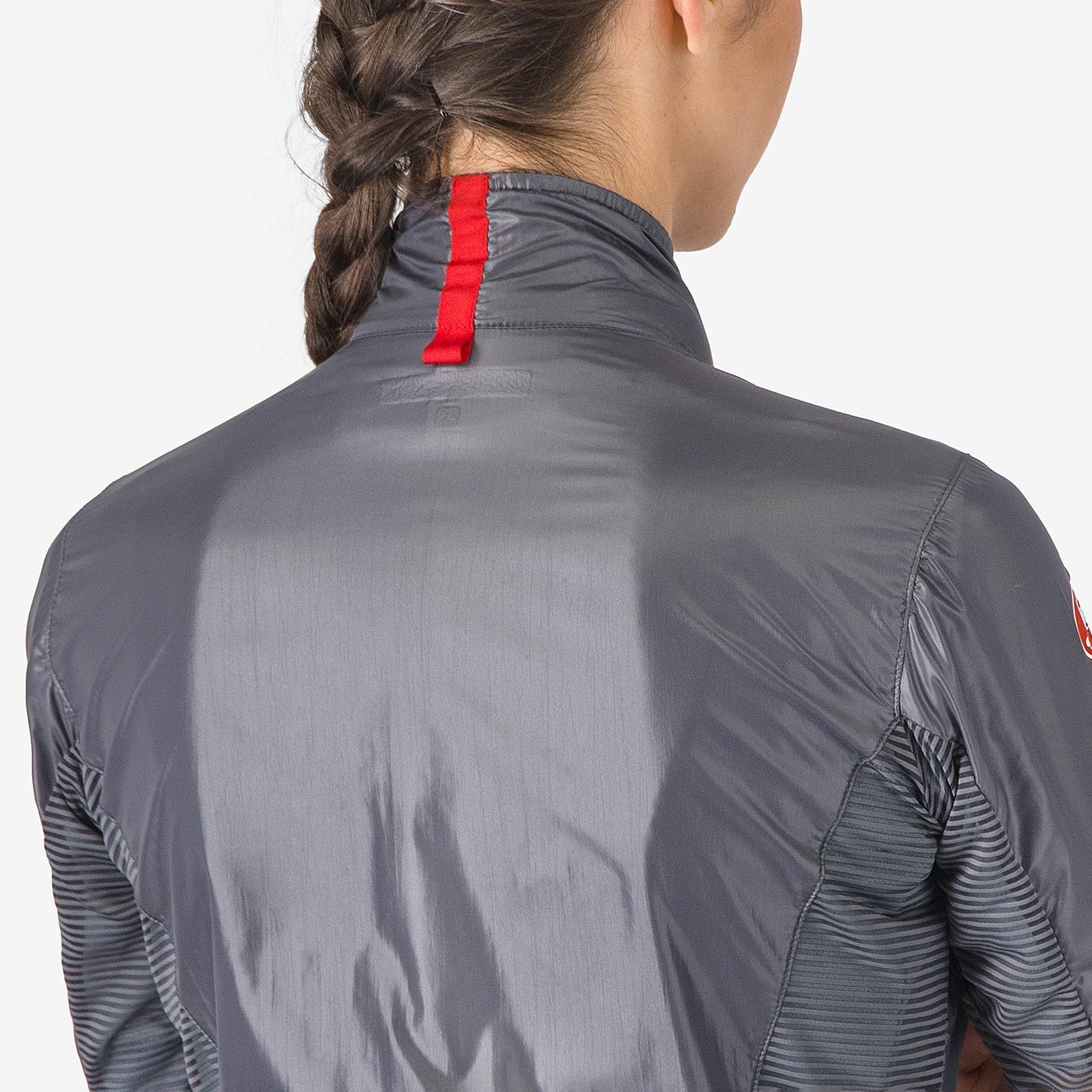 CASTELLI ARIA SHELL Jacke Damen Dunkelgrau