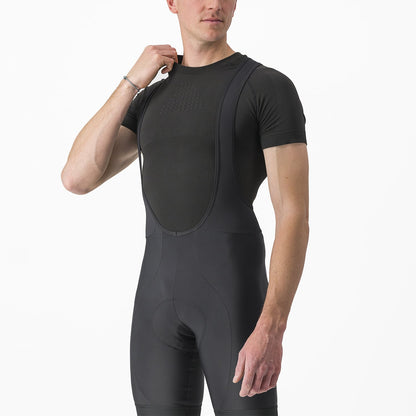 Unterhemd CASTELLI CORE SEAMLESS Kurzarm Schwarz