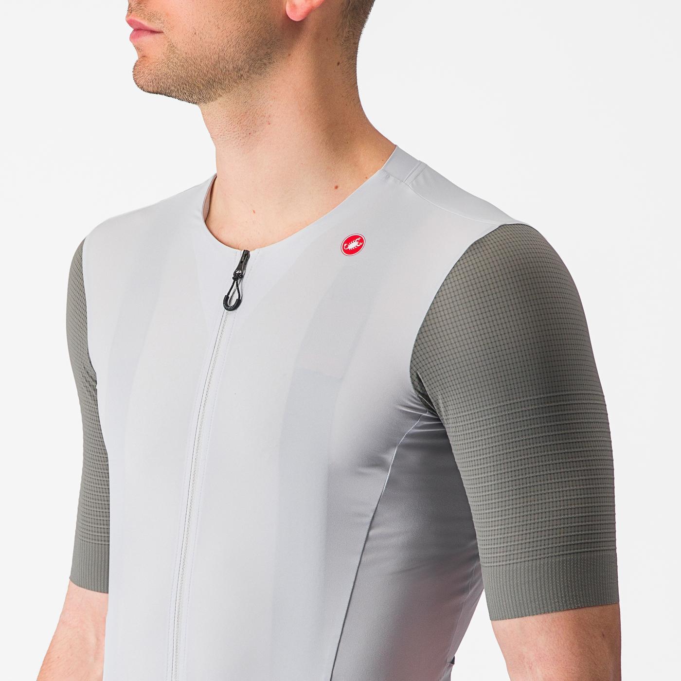 CASTELLI PREMIO Trikot Kurzarm Schwarz/Grau