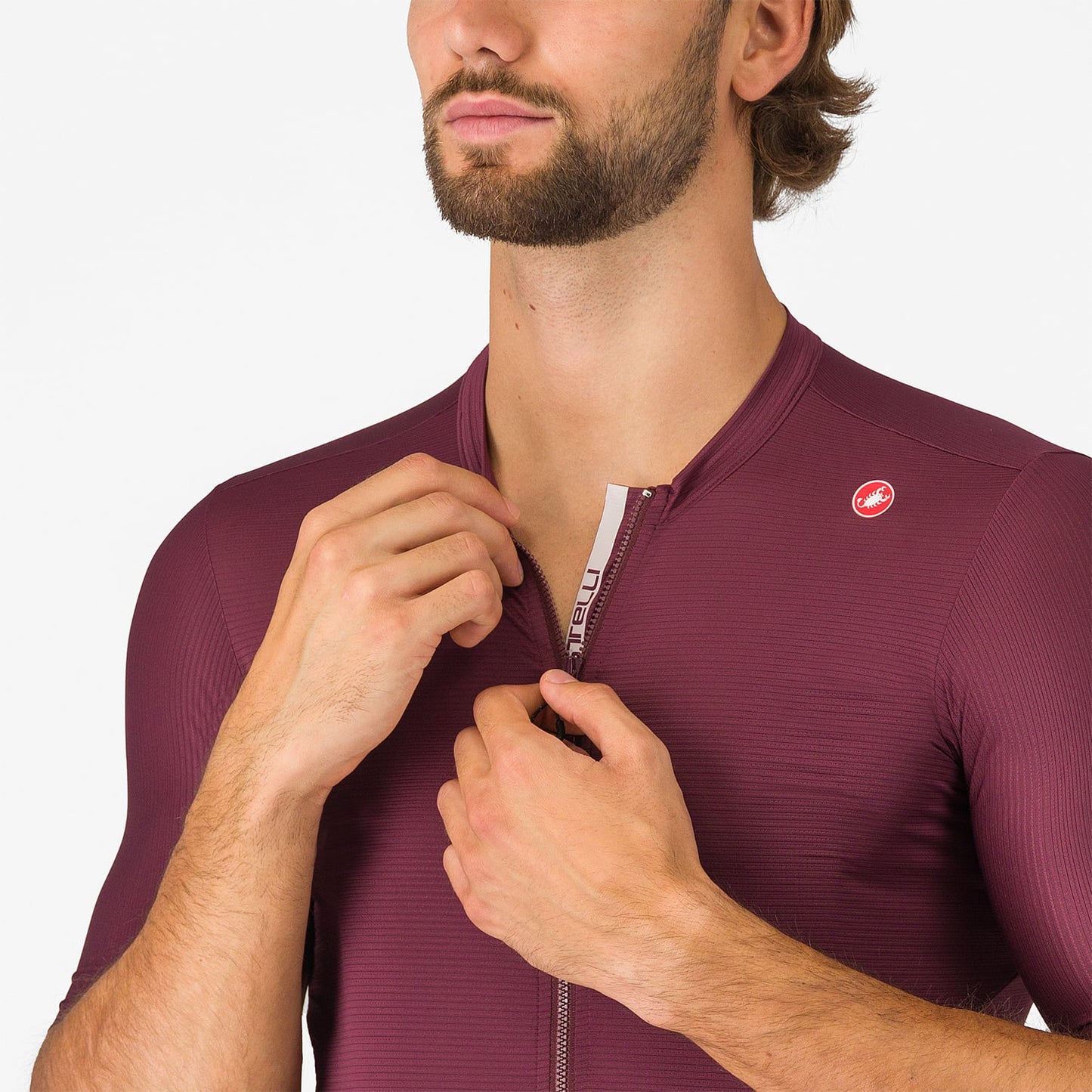 CASTELLI ESPRESSO Trikot Kurzarm Bordeaux 2025