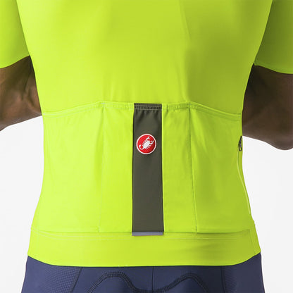 Trikot CASTELLI PROLOGO LITE Kurzarm Gelb