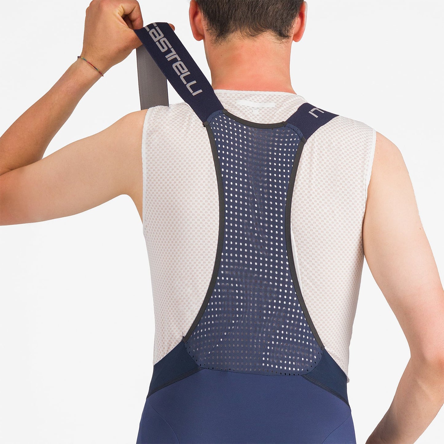 CASTELLI PREMIO EVO Kurze Trägerhose Marine