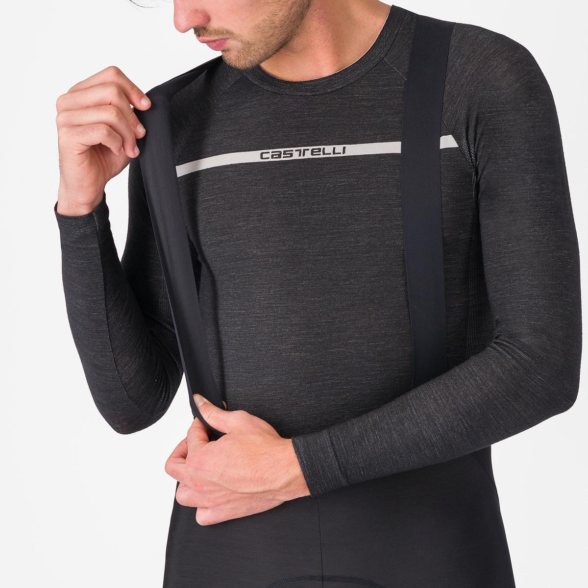 CASTELLI COMPETIZIONE Lange Trägerhose Schwarz