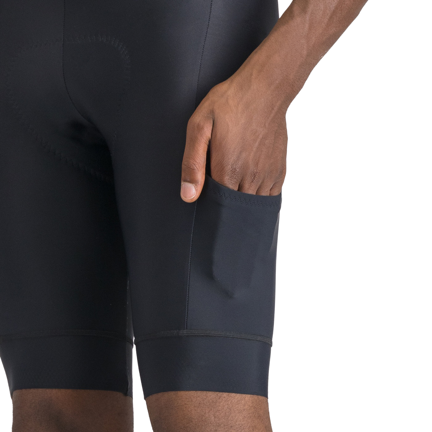 SPORTFUL GIARA 2 Kurze Trägerhose Schwarz