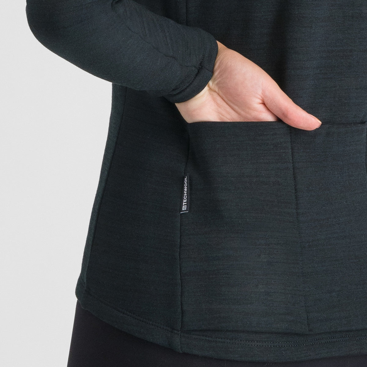 SPORTFUL SUPERGIARA WOOL Damen-Langarmtrikot Schwarz